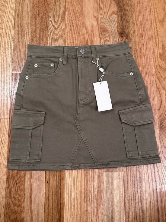 Rails Dresses & Skirts - NWT Rails Laurel Stretch Cotton Cargo Skirt, Washed Olive, Size 23